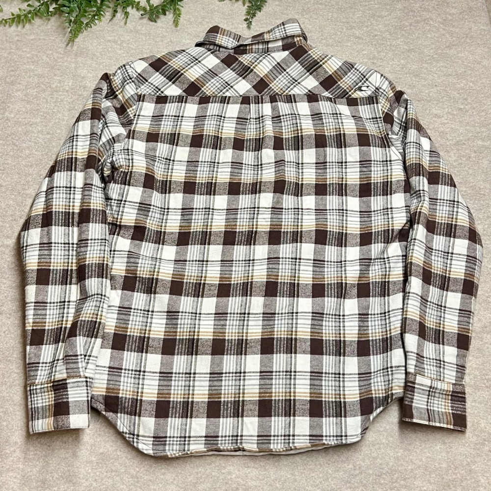 O'Neill Quilted Liner Long Sleeve Flannel Jacket Size S Surf Outdoor Y2K EUC - Picture 6 of 8